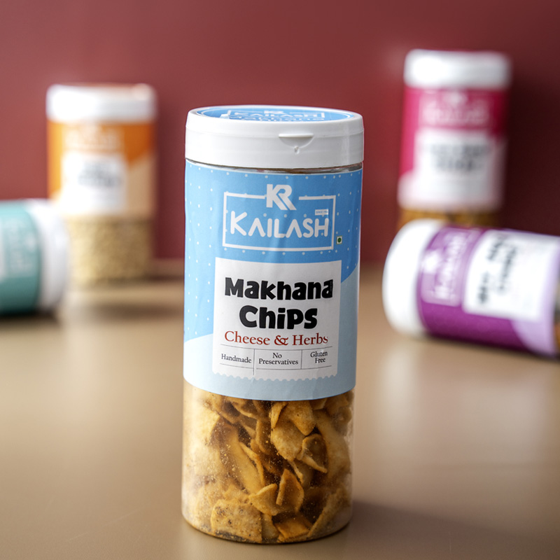 Buy Makhana Chips Cheese & Herbs in Surat, India