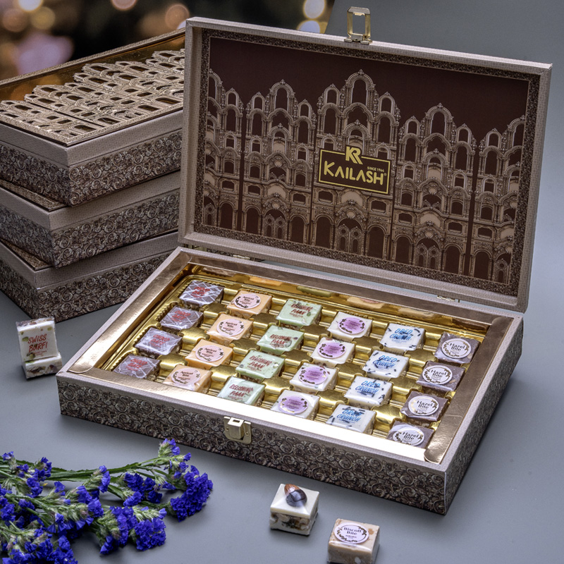 Buy Mirror Sweet Box 24pcs in Surat, India