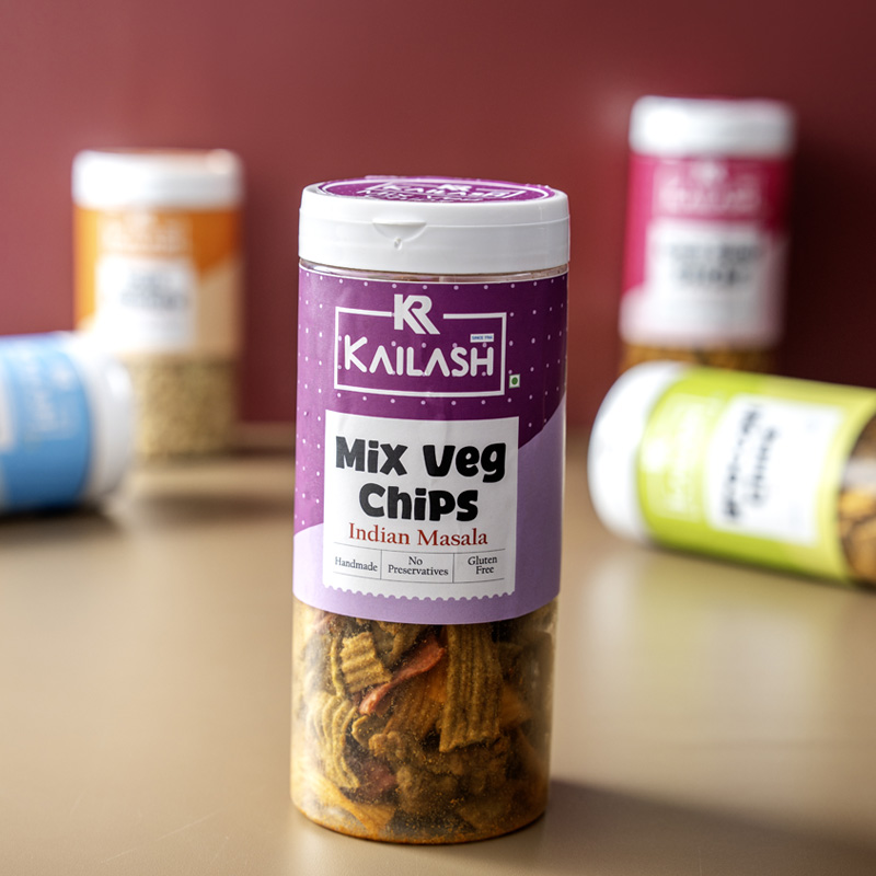 Buy Mix Veg Chips Indian Masala in Surat, India